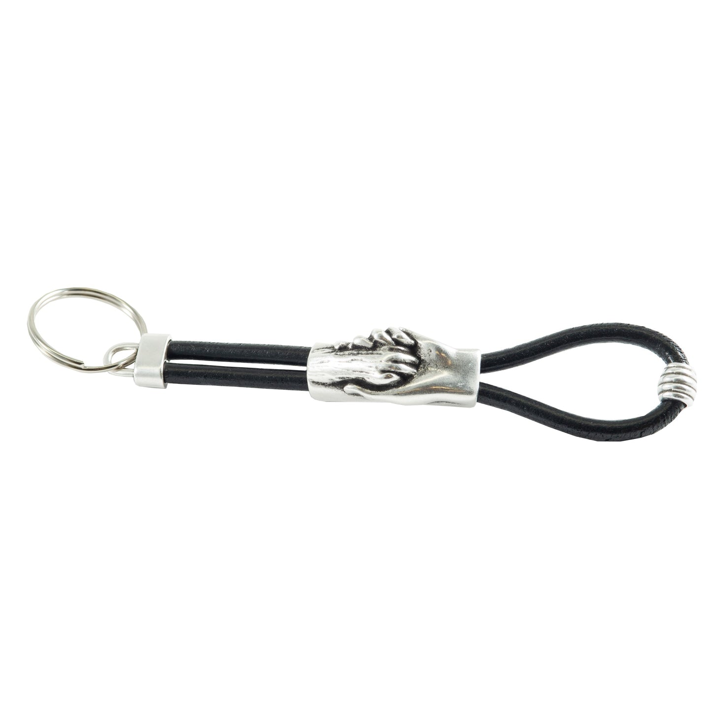 Cat's Paw Leather Keychains
